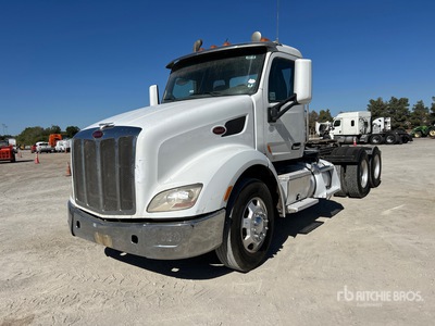 2016 Peterbilt 375 6x4 T/A Day Cab Truck Tractor