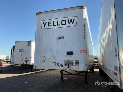2001 Strick 48 ft x 102 in T/A Rimorchio furgonato
