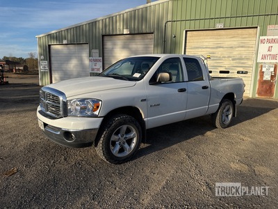 2008 Ram 1500 Big Horn 4x4 Crew Cab Pickup