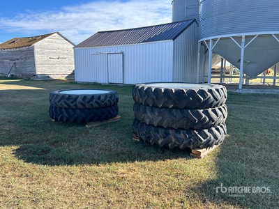 Quantity of (5) Titan 12.4-42 Tires