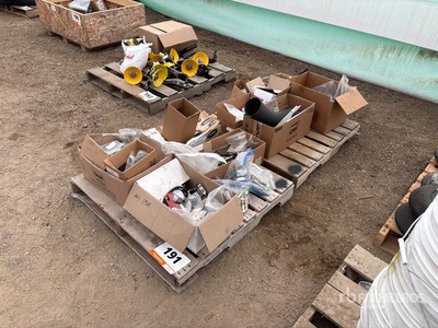 Quantity of Bourgault Miscellaneous Air Drill Parts Pièces diverses