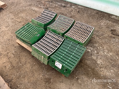 Quantity of (12) John Deere S-Series Combine Concave