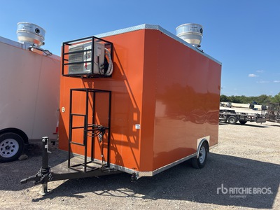 2024 Crazy Monkey 12 ft S/A Food Concession Trailer