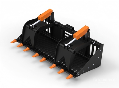 2025 Landhonor RGB-11-72W Skeleton Skid Steer Grapple Bucket (Unused)