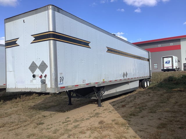 2007 Vanguard 53 ft T/A Van Trailer