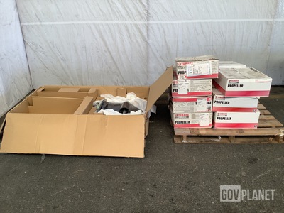 (3) Propellers, (1) Outboard Motor & Assorted Items