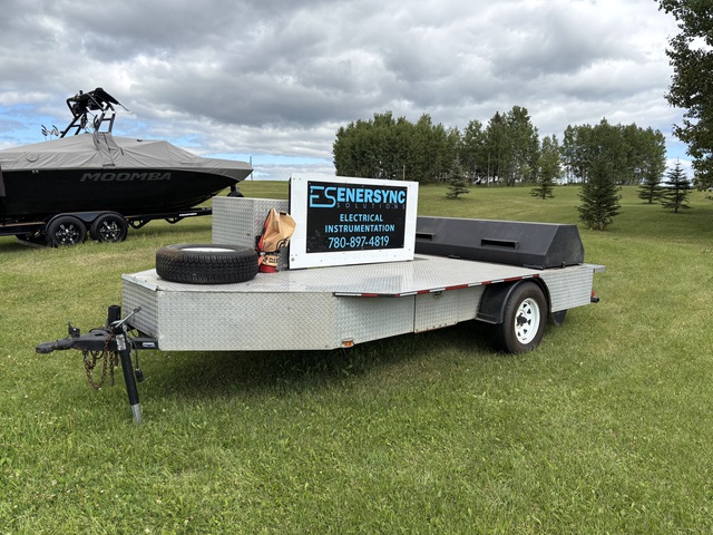 2008 Ubilt 15 ft S/A Custom BBQ Utility Trailer