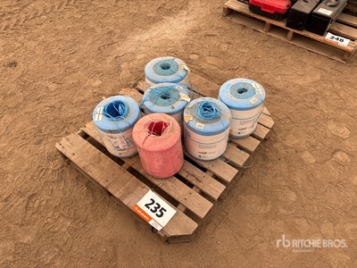 Quantity of (6) Bale Twines Varios, manejo de grano
