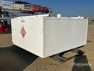 Transtank 4500 L Skid Mounted Steel Waste Oil Tank