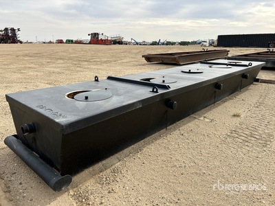 4000 L Skid Mounted Steel Sewer Tank