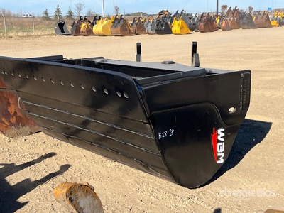 WBM 84 in Q/C Hydraulic Tilting Excavator Bucket - Fits WBM 450 Series
