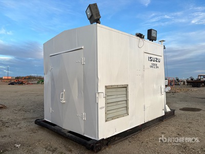 2005 Stamford UCI274D1L 632 100 kW Skid-Mounted Enclosed Zestaw prądotwórczy