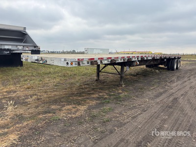 2009 Wilson 48 ft T/A Flatbed Trailer