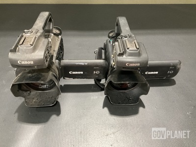 (2) Canon Video Cameras