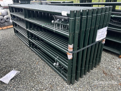 Quantity of (16) 2024 BYT MRG120 12 ft Magnum Ranch Livestock Gate (Unused)