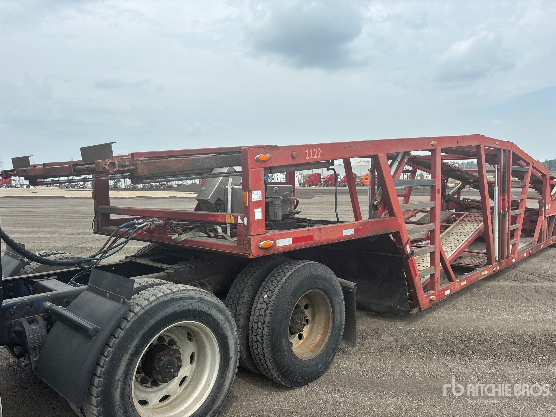 2007 WALLY-MO T/A Open Car Carrier Trailer