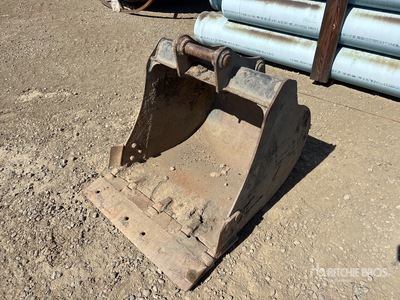 Cat 28 in Digging Excavator Bucket