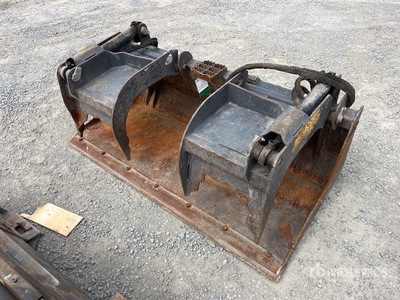 2018 Paladin FFL 67 in Skid Steer Grapple Bucket