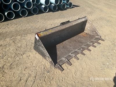 Cat 67 in Skid Steer Bucket
