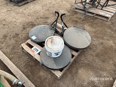 Quantity of (4) Grain Bin Lids