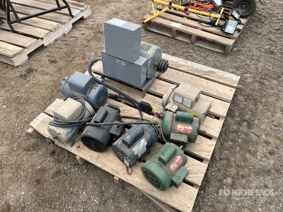 Quantity of (8) Electric Motor