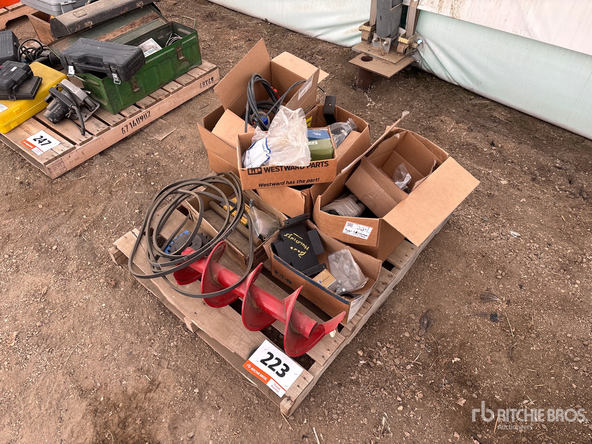 Quantity of Auger and Conveyor Parts