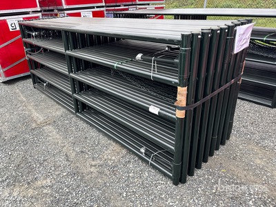 Quantity of (16) 2025 BYT MSP120 12 ft x 4 ft Magnum Ranch ゲート (Unused)