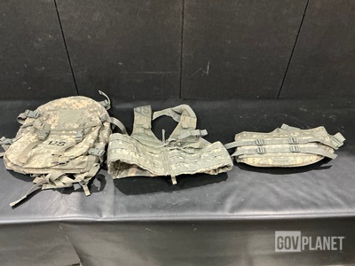 (31) Assault Packs, (30) Fighting Load Carriers & Assorted Items