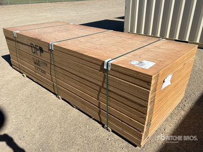 Quantity of 4 ft x 10 ft x 3/4 in Plywood