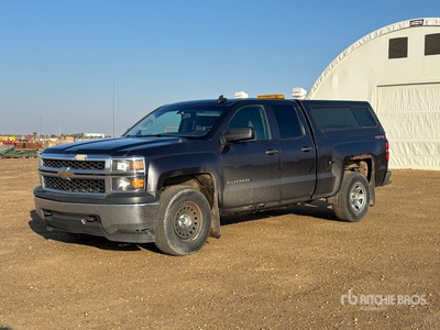 2015 Chevrolet Silverado 1500 4x4 Extended Cab Pickup