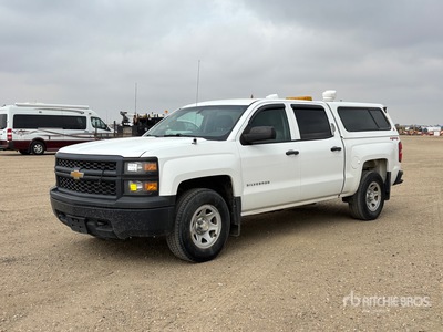 2015 Chevrolet Silverado 1500 4x4 Crew Cab Pickup