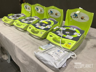 (8) Zoll AED Plus Defibrillators