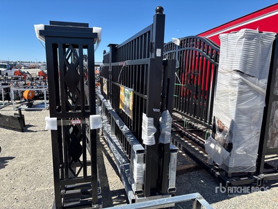 2025 suhivelee 20 ft x 5 ft Heavy Duty Bi-Parting Farm Cancello (Unused)