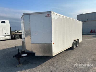 2020 Rock Solid 22 ft T/A Cargo Trailer Rimorchio chiuso