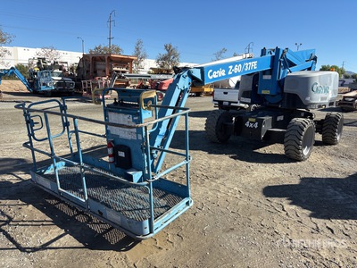 2018 Genie Z60FE 4WD Diesel Articulating Boom Lift