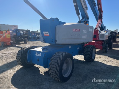 2018 Genie Z80/60 4WD Diesel Articulating Boom Lift