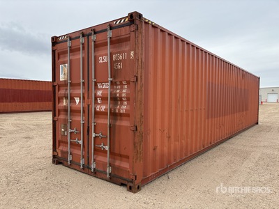 2014 40 ft High Cube Storage Container