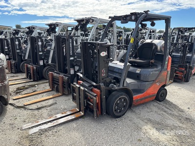 2014 Toyota 8FGCU20 4000 lb Cushion Tire Forklift (Inoperable)