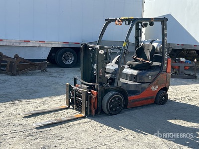 2014 Toyota 8FGCU20 4000 lb Cushion Tire Forklift