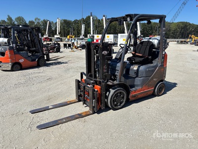 2014 Toyota 8FGCU20 4000 lb Cushion Tire Chariot Élévateur