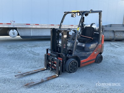 2014 Toyota 8FGCU20 1250 lb Cushion Tire Forklift