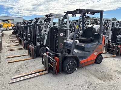 2014 Toyota 8FGCU20 1900 lb Cushion Tire Forklift (Inoperable)