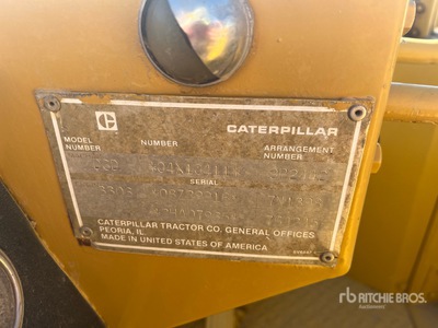 1986 Cat D6D Pipelayer