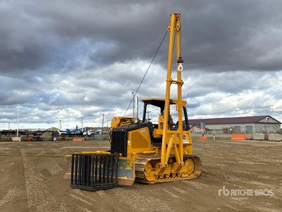 2006 John Deere 450J LGP Combination Pipelayer w/ 2007 Midwestern M510 Conversion