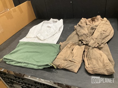 (76) Barracks Bags, (3) Combat Vehicle Coveralls & Assorted Items