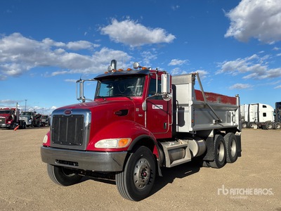 2015 Peterbilt 348 6x4 T/A Dump Truck
