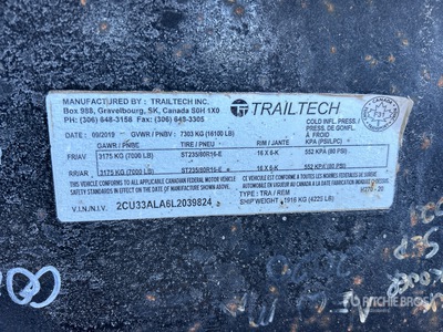 2020 Trailtech H270 トレーラー
