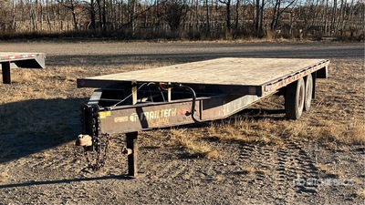2014 Trailtech H270 20 ft T/A Equipment Trailer