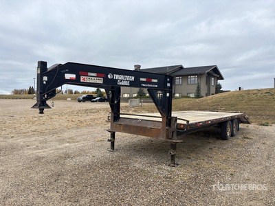 2015 Trailtech H270 26 ft T/A Gooseneck Rimorchio per attrezzatura