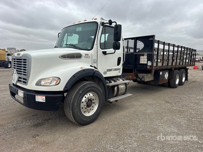 2015 Freightliner M2 112 6x4 Flatbed Truck